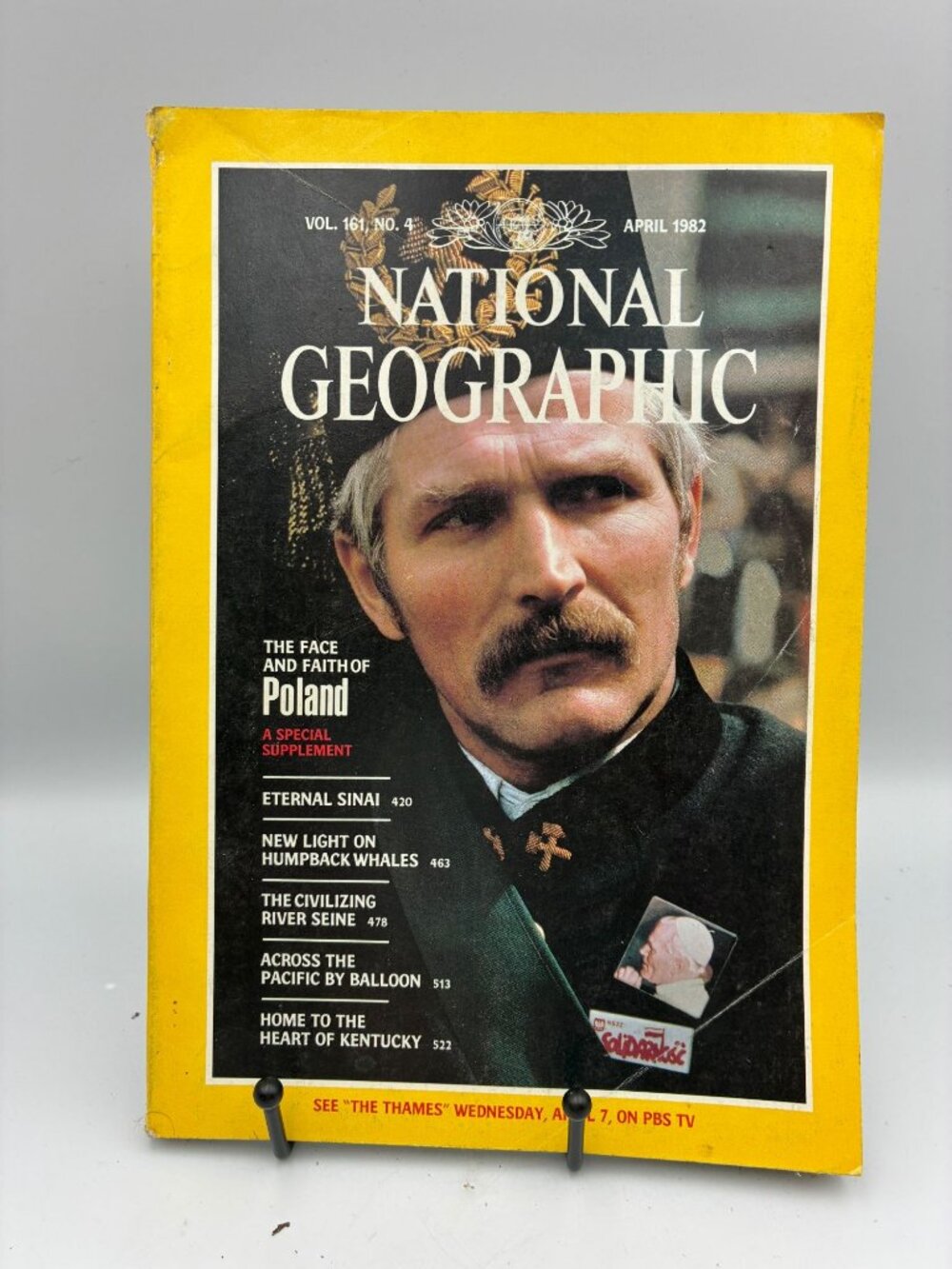 National Geographic Vol. 161 No. 4 April 1982 Paperback Science & Culture